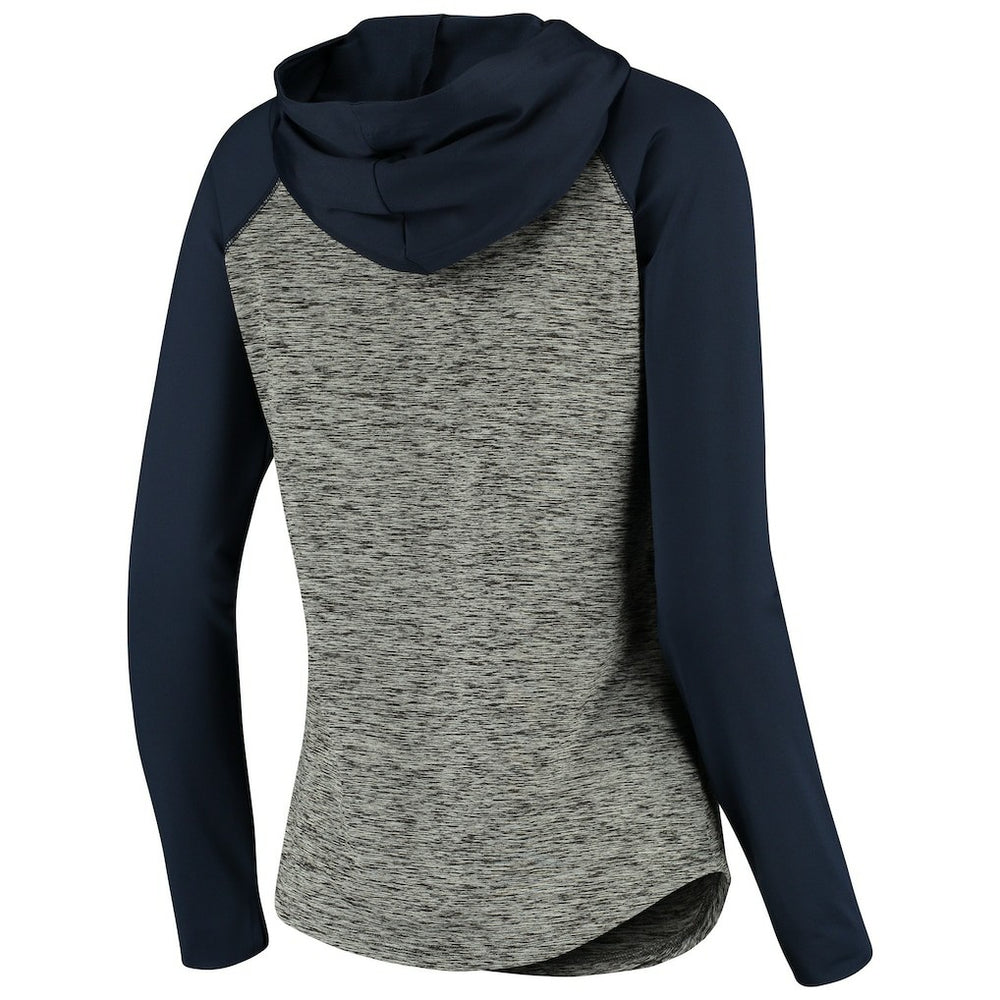Seattle Seahawks G-III 4Her by Carl Banks Women's Championship Ring Pullover Hoodie Heathered Gray/College Navy - NFL