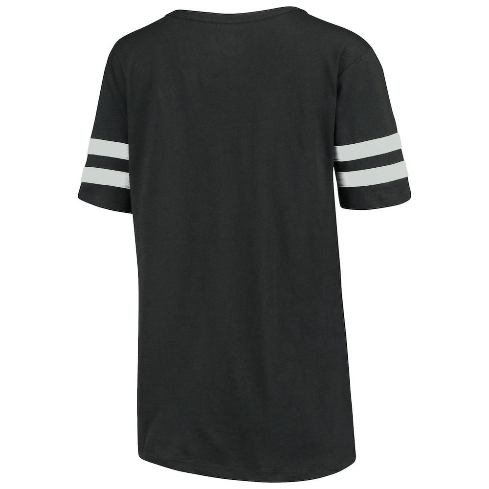 Arizona Cardinals Touch Women's Triple Play V-Neck T-Shirt Black - NFL