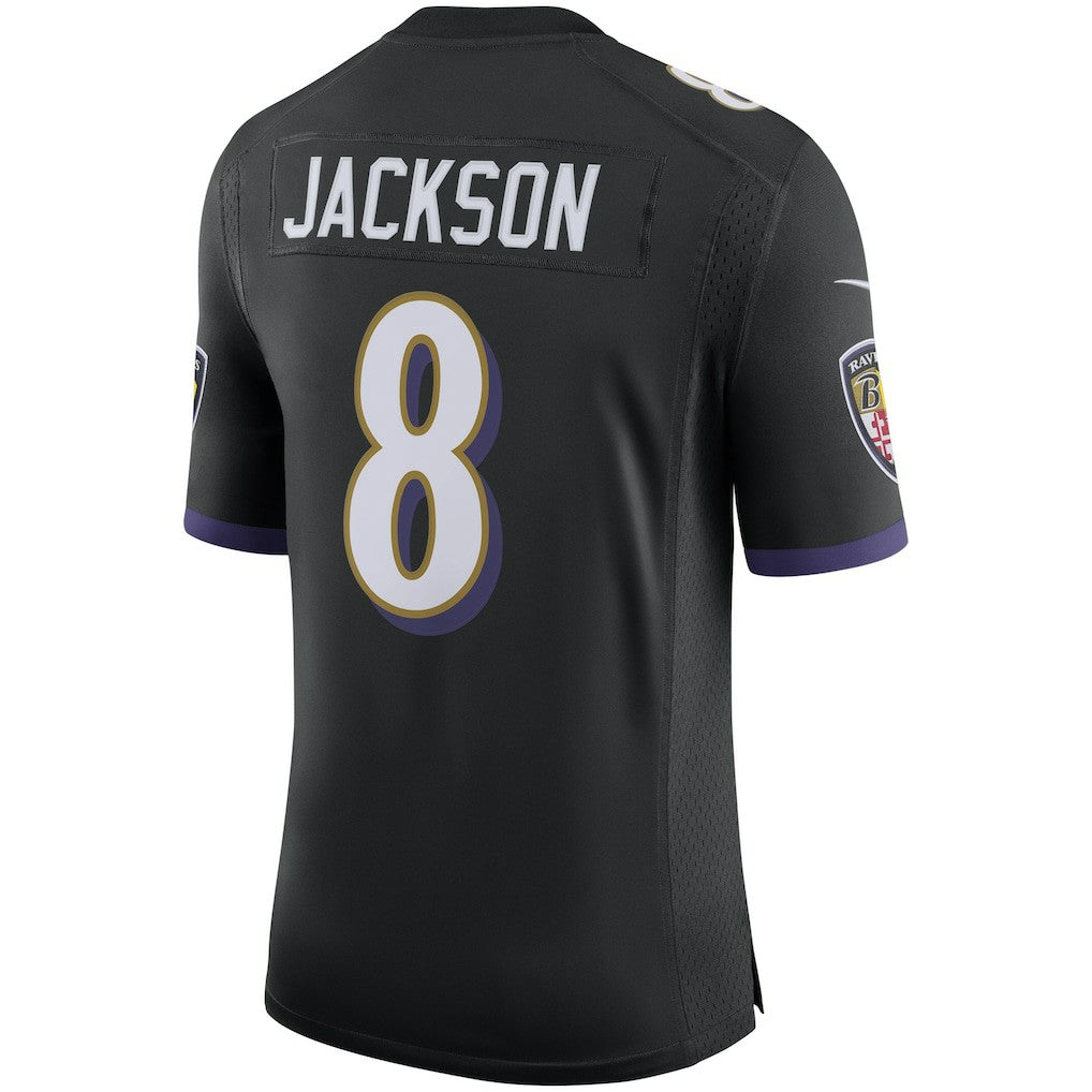 Lamar Jackson Baltimore Ravens Speed Machine Limited Jersey Black - Nike