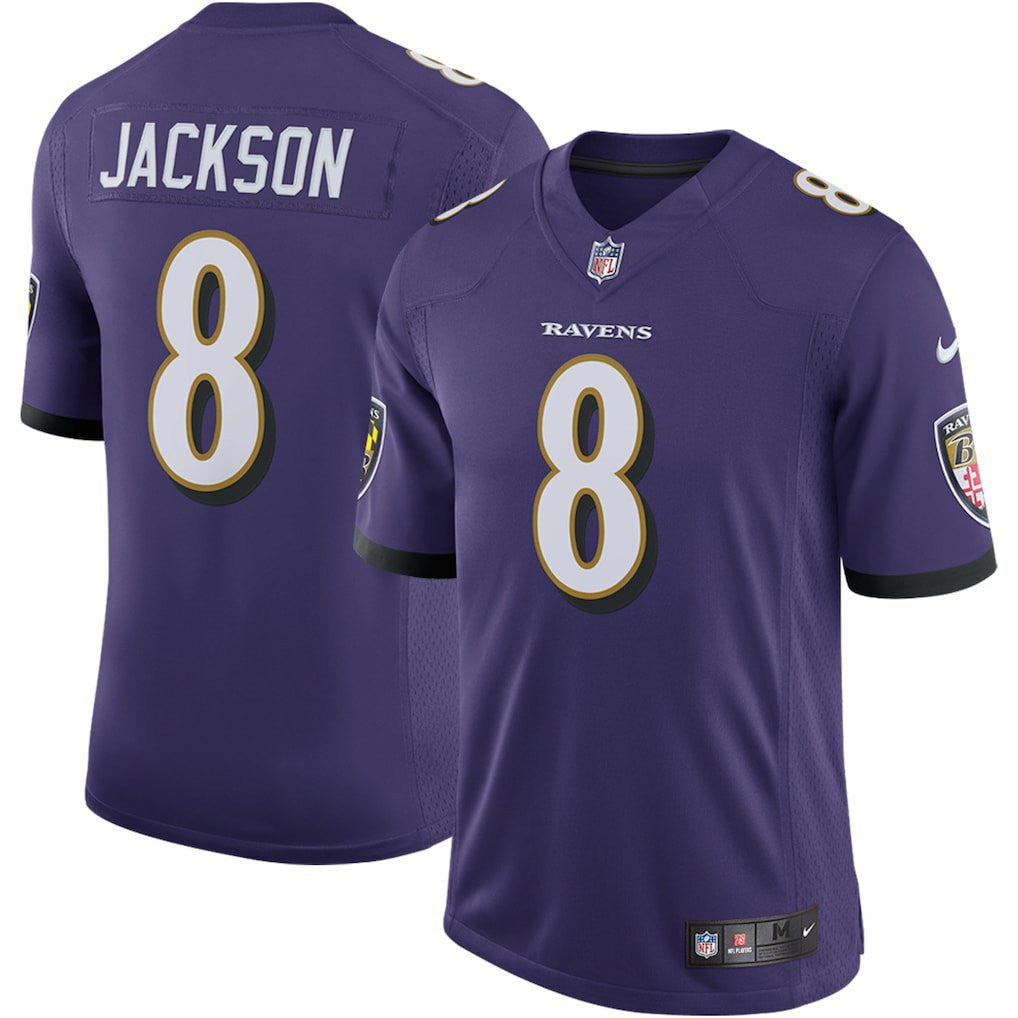 Lamar Jackson Baltimore Ravens Speed Machine Limited Jersey Purple - Nike