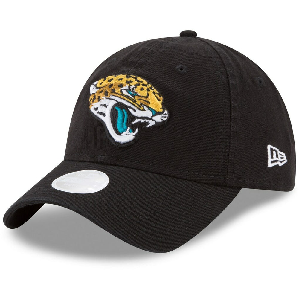 Jacksonville Jaguars New Era Women's Core Classic Primary 9TWENTY Adjustable Hat Black - NFL