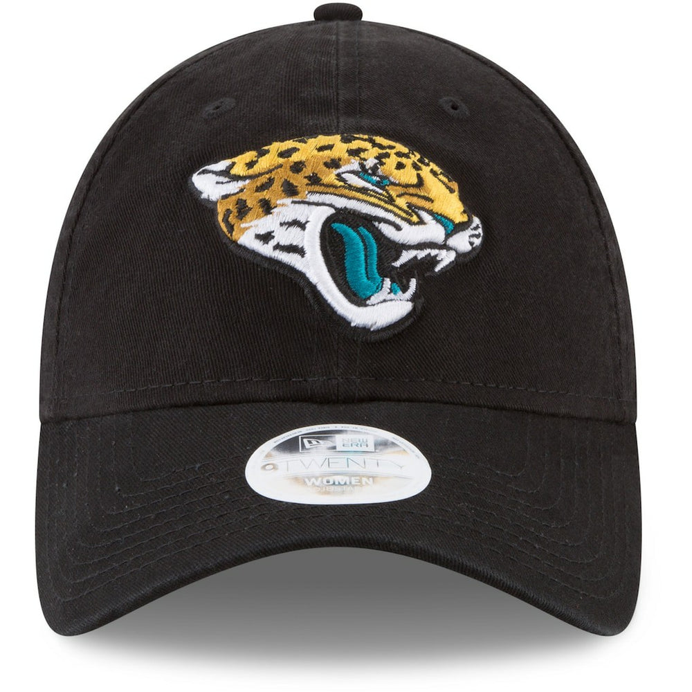Jacksonville Jaguars New Era Women's Core Classic Primary 9TWENTY Adjustable Hat Black - NFL
