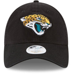 Jacksonville Jaguars New Era Women's Core Classic Primary 9TWENTY Adjustable Hat Black - NFL