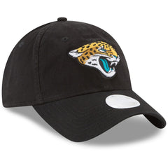Jacksonville Jaguars New Era Women's Core Classic Primary 9TWENTY Adjustable Hat Black - NFL