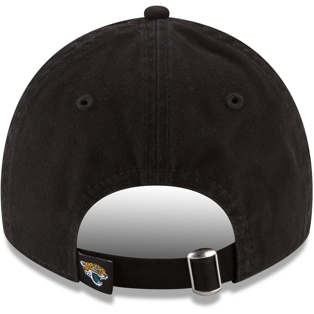 Jacksonville Jaguars New Era Women's Core Classic Primary 9TWENTY Adjustable Hat Black - NFL
