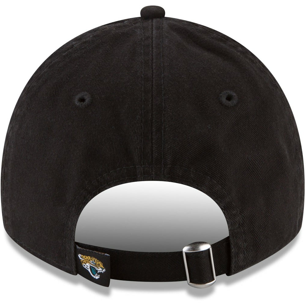 Jacksonville Jaguars New Era Women's Core Classic Primary 9TWENTY Adjustable Hat Black - NFL