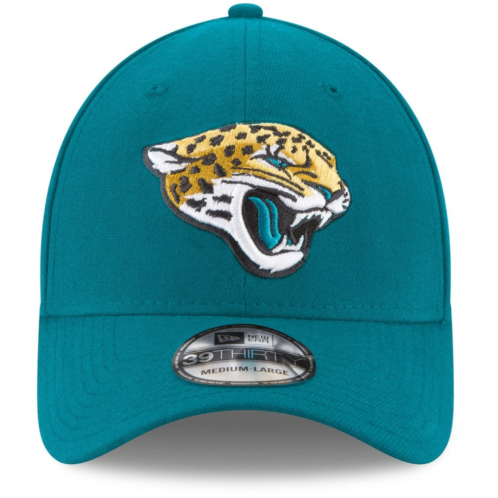 Jacksonville Jaguars New Era 39THIRTY Flex Team Classic Hat Teal - NFL