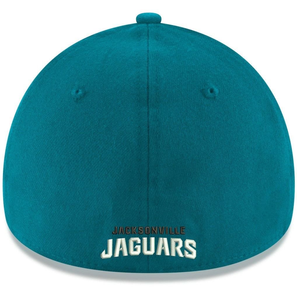 Jacksonville Jaguars New Era 39THIRTY Flex Team Classic Hat Teal - NFL