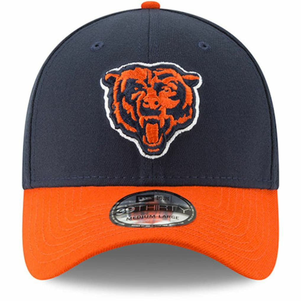 Chicago Bears New Era Team Classic Two-Tone 39THIRTY Flex Hat Navy/Orange - NFL