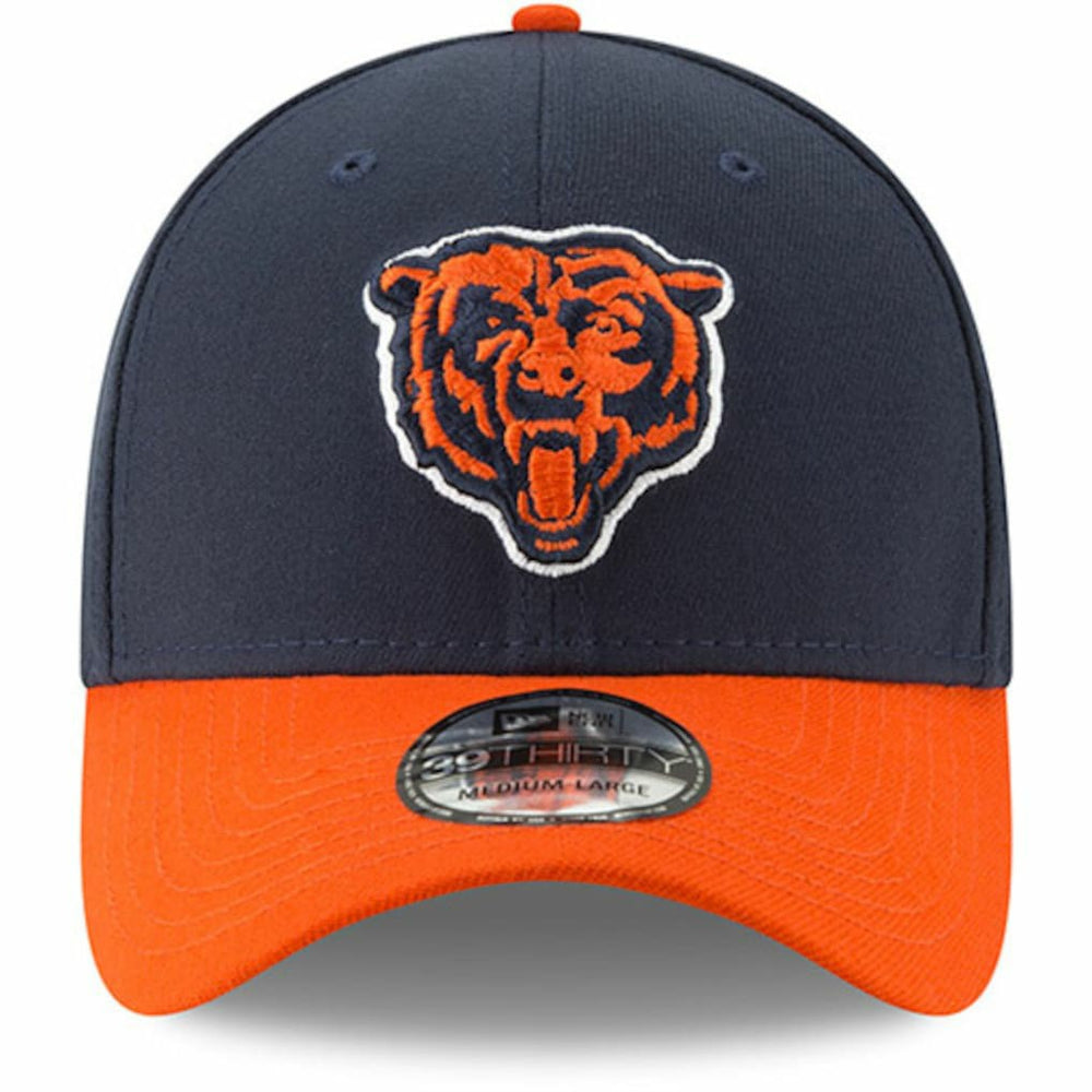 Chicago Bears New Era Team Classic Two-Tone 39THIRTY Flex Hat Navy/Orange - NFL