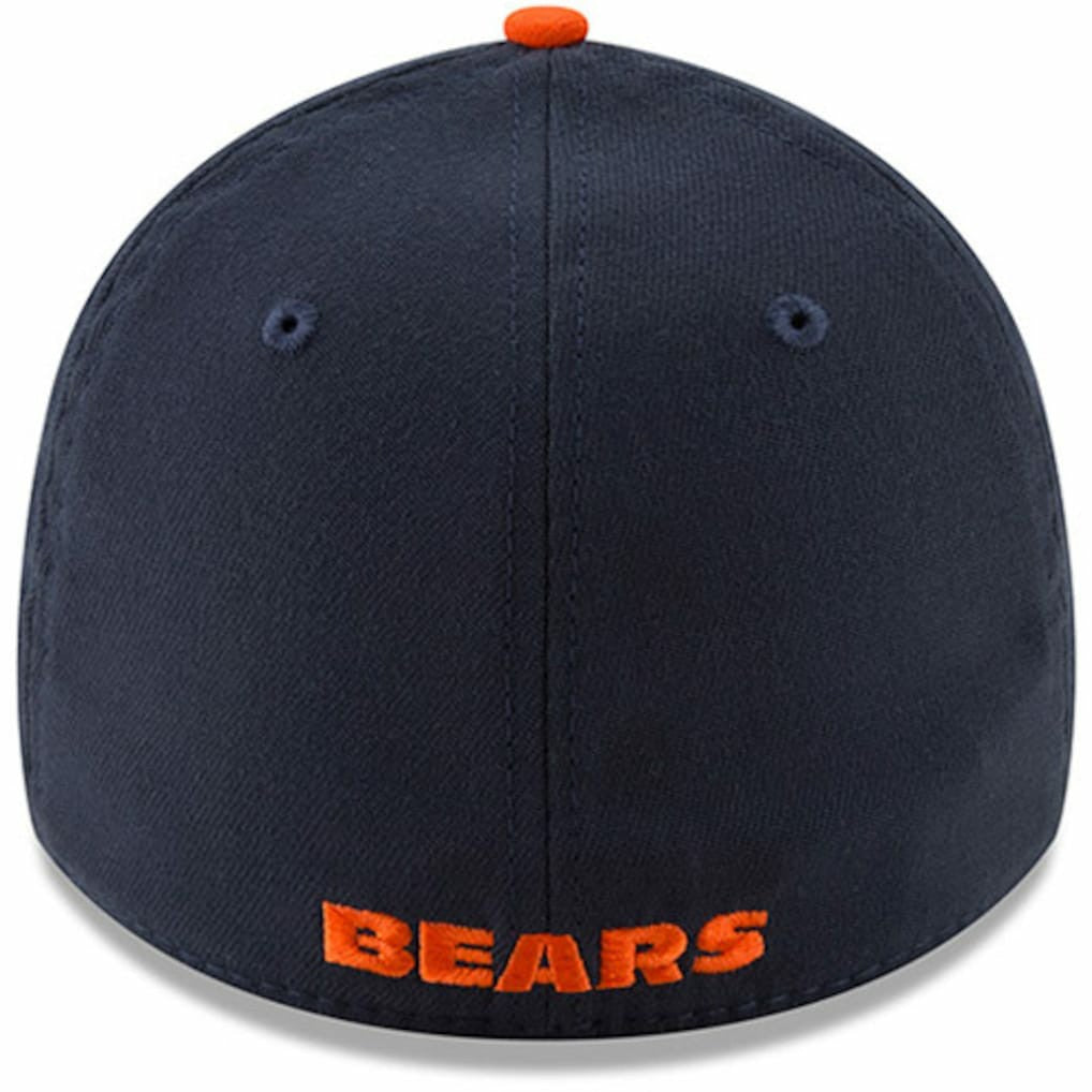 Chicago Bears New Era Team Classic Two-Tone 39THIRTY Flex Hat Navy/Orange - NFL