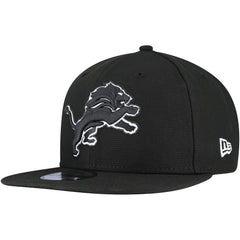 Detroit Lions New Era B-Dub 9FIFTY Adjustable Hat Black - NFL
