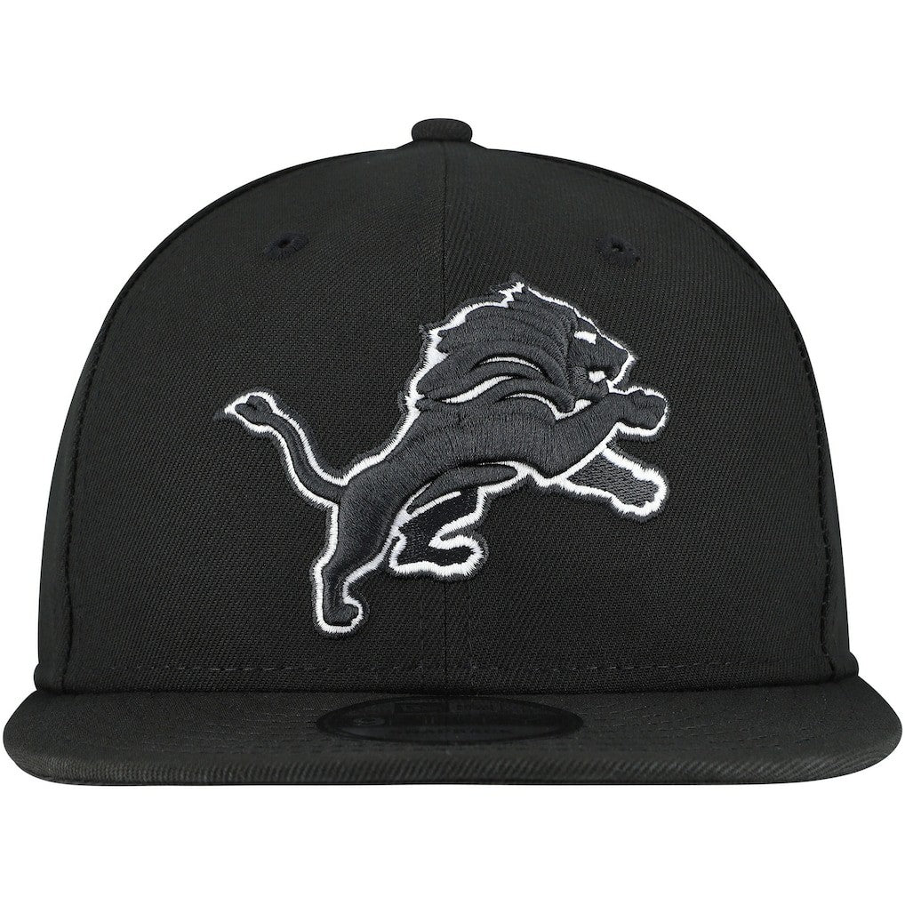 Detroit Lions New Era B-Dub 9FIFTY Adjustable Hat Black - NFL