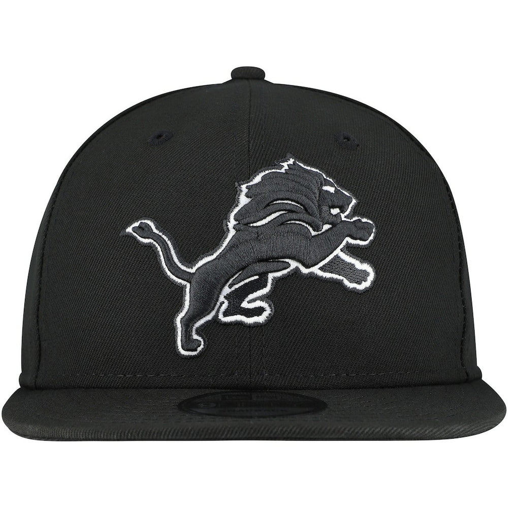 Detroit Lions New Era B-Dub 9FIFTY Adjustable Hat Black - NFL