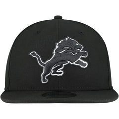 Detroit Lions New Era B-Dub 9FIFTY Adjustable Hat Black - NFL