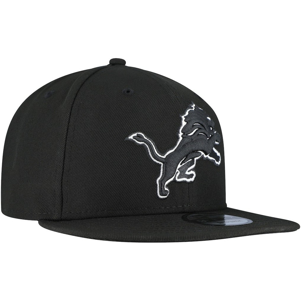 Detroit Lions New Era B-Dub 9FIFTY Adjustable Hat Black - NFL