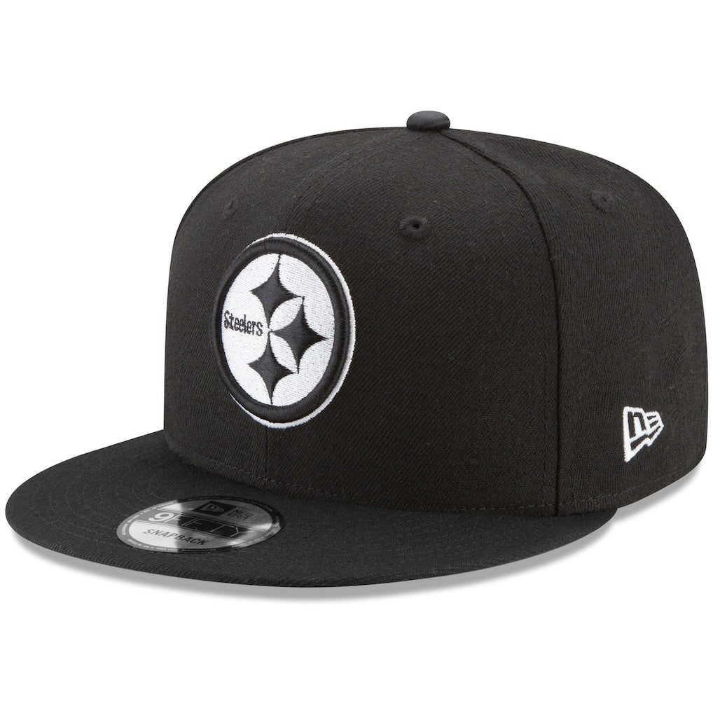 Pittsburgh Steelers New Era B-Dub 9FIFTY Adjustable Hat Black - NFL