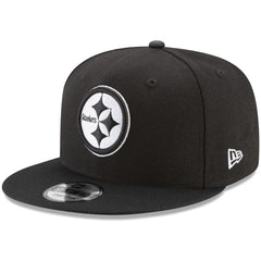 Pittsburgh Steelers New Era B-Dub 9FIFTY Adjustable Hat Black - NFL