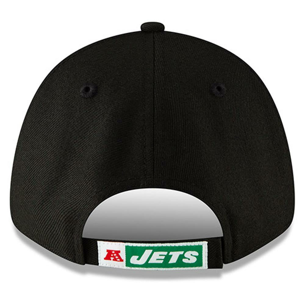 New York Jets New Era The League Throwback 9FORTY Adjustable Hat Black - NFL