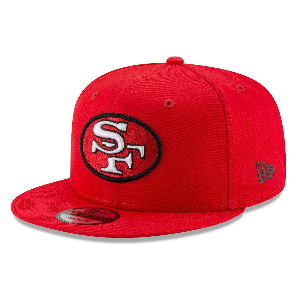 San Francisco 49ers New Era Throwback 9FIFTY Adjustable Snapback Hat Scarlet - NFL