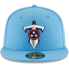 Tennessee Titans New Era Omaha 59FIFTY Fitted Hat Light Blue - NFL