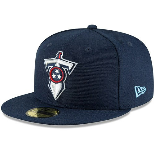 Tennessee Titans New Era Omaha 59FIFTY Fitted Hat Navy - NFL
