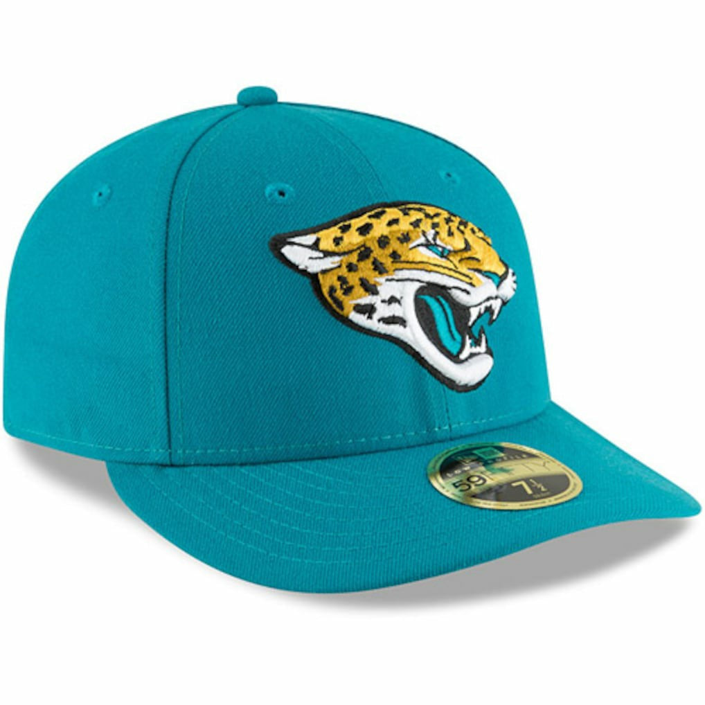 Jacksonville Jaguars New Era Omaha Low Profile 59FIFTY Fitted Hat Teal - NFL