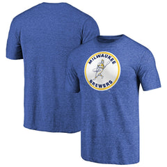 Milwaukee Brewers Cooperstown Collection Forbes Tri-Blend T-Shirt Online