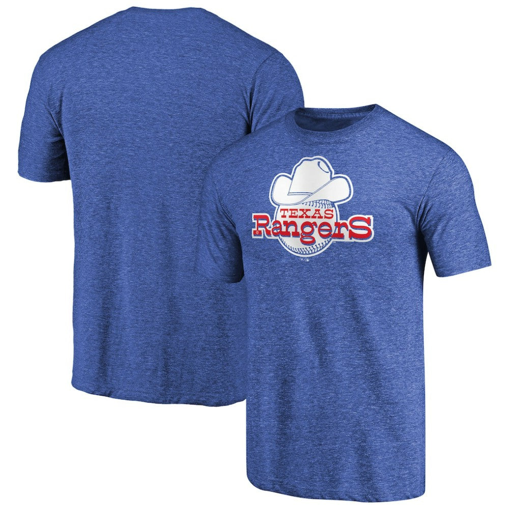 Texas Rangers Cooperstown Collection Forbes Tri-Blend T-Shirt Lifestyle