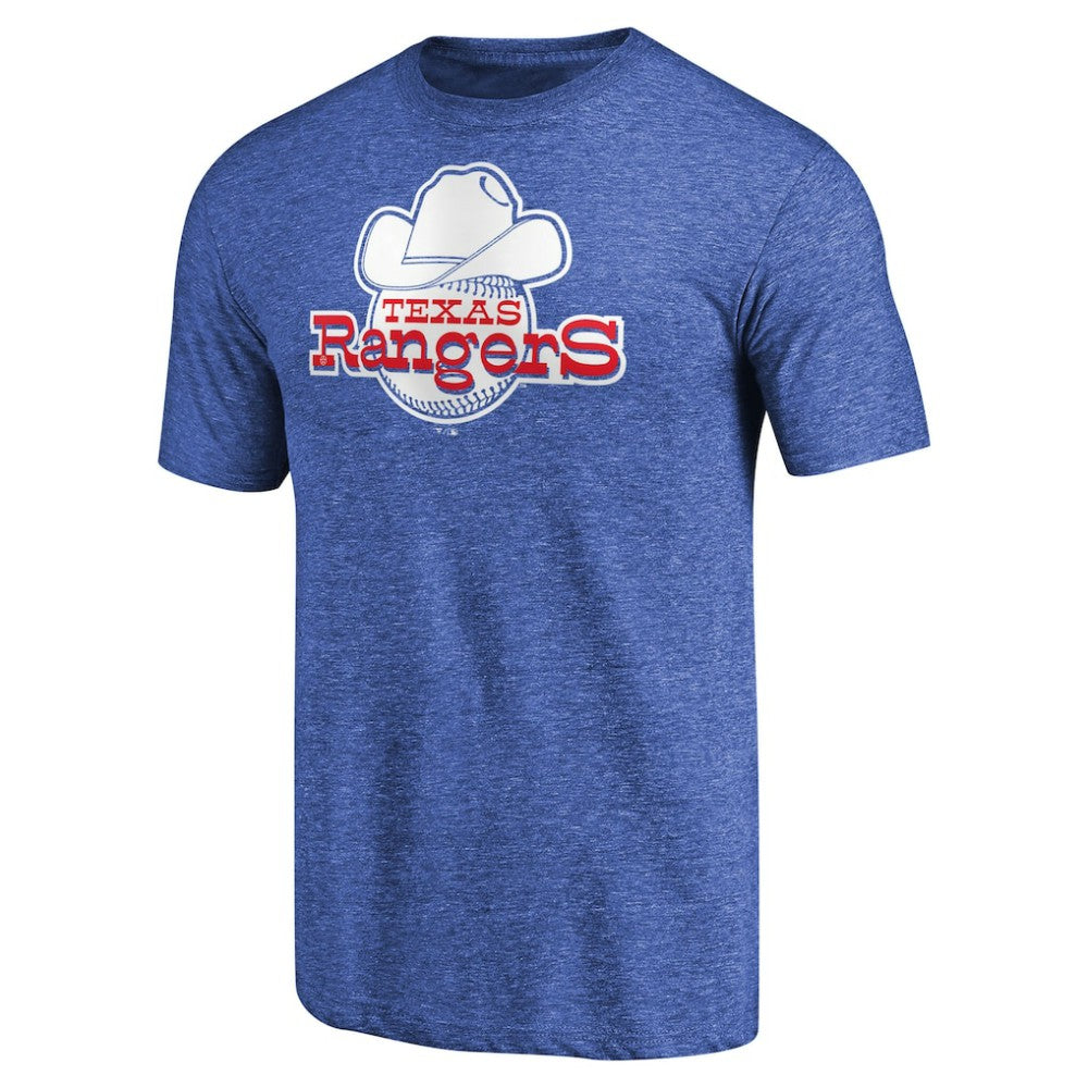 Texas Rangers Cooperstown Collection Forbes Tri-Blend T-Shirt Lifestyle