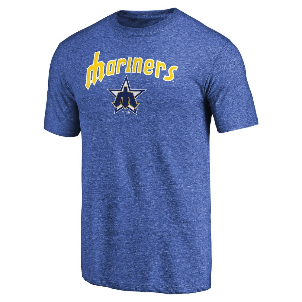 Seattle Mariners Vintage Cooperstown Collection Wahconah Tri-Blend T-Shirt Online