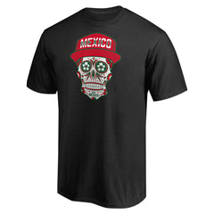 Mexico Sugar Skull T-Shirts - Black