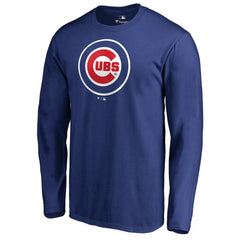 Chicago Cubs Team Wordmark Long Sleeve T-Shirt Near Me