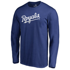 Kansas City Royals Team Wordmark Long Sleeve T-Shirt for sale