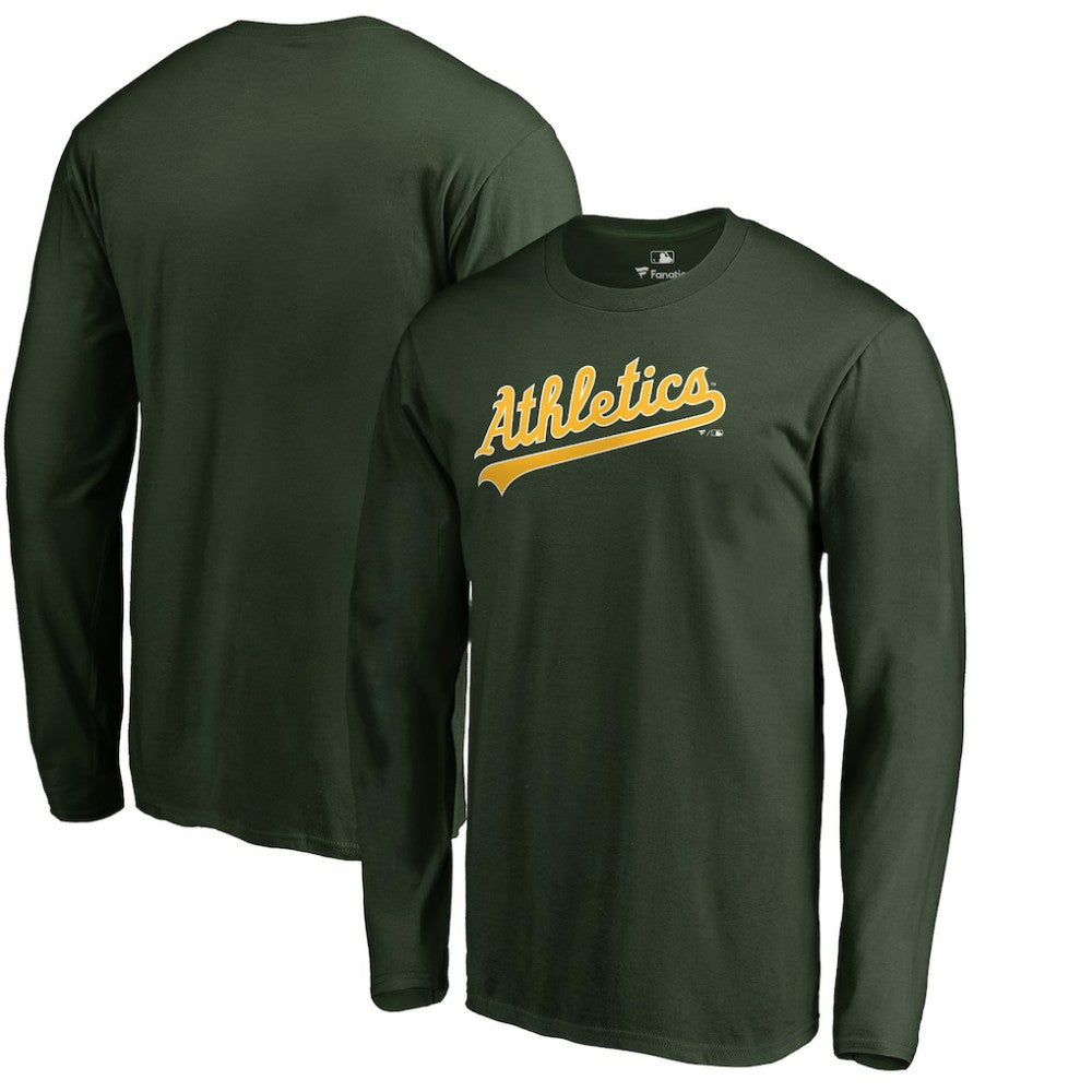 Athletics Team Wordmark Long Sleeve T-Shirt discount