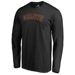 San Francisco Giants Team Wordmark Long Sleeve T-Shirt Near Me