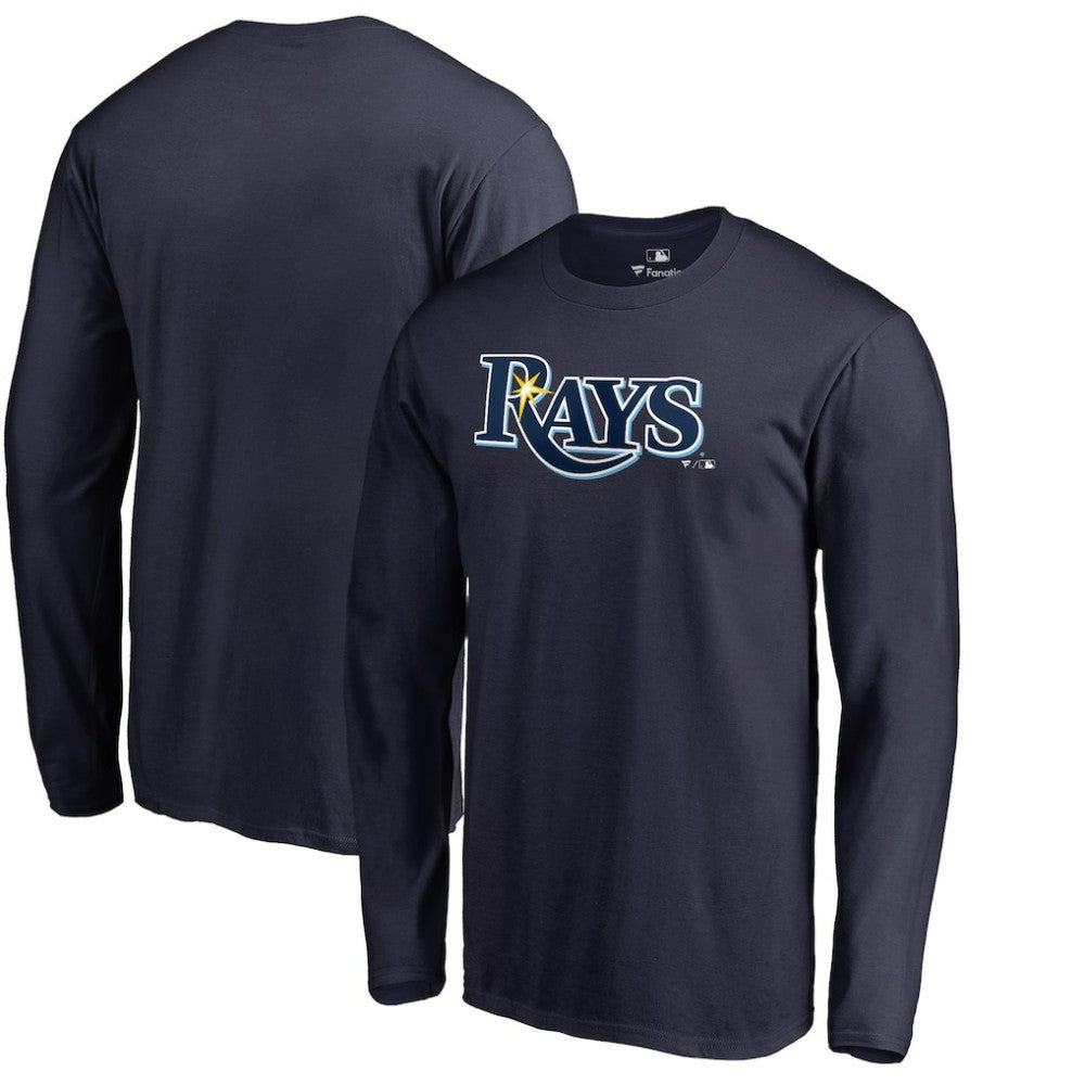 Tampa Bay Rays Team Wordmark Long Sleeve T-Shirt Near Me