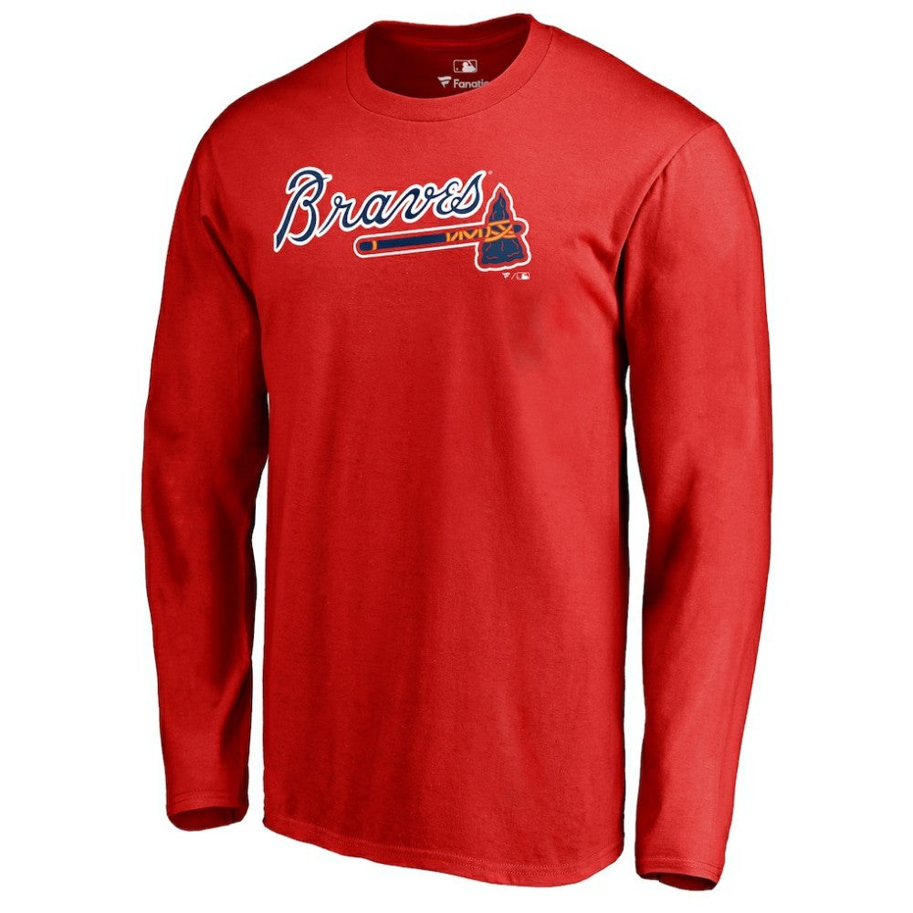 Atlanta Braves Team Wordmark Long Sleeve T-Shirt for sale
