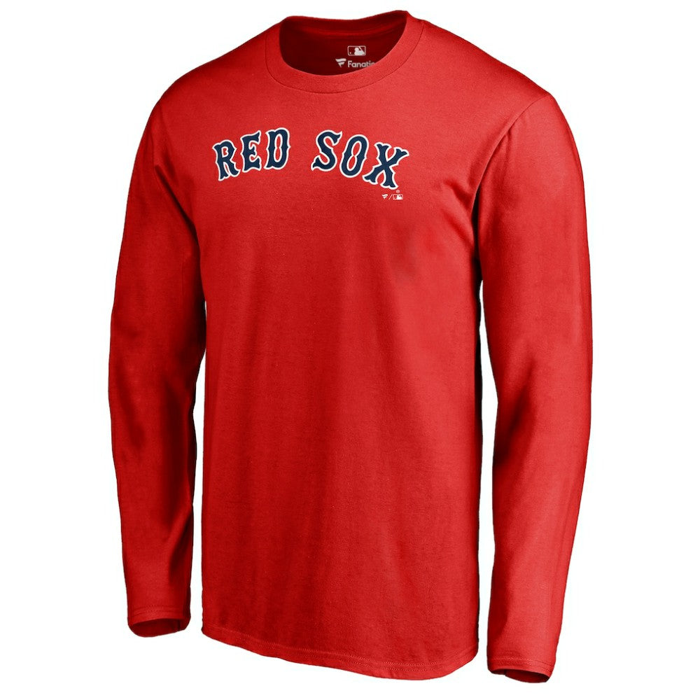 Boston Red Sox Team Wordmark Long Sleeve T-Shirt for sale