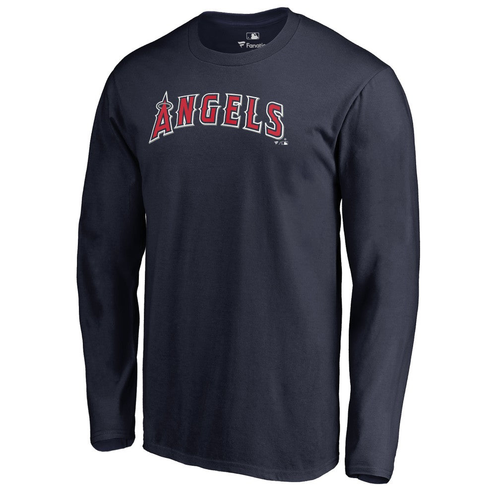 Los Angeles Angels Team Wordmark Long Sleeve T-Shirt Online