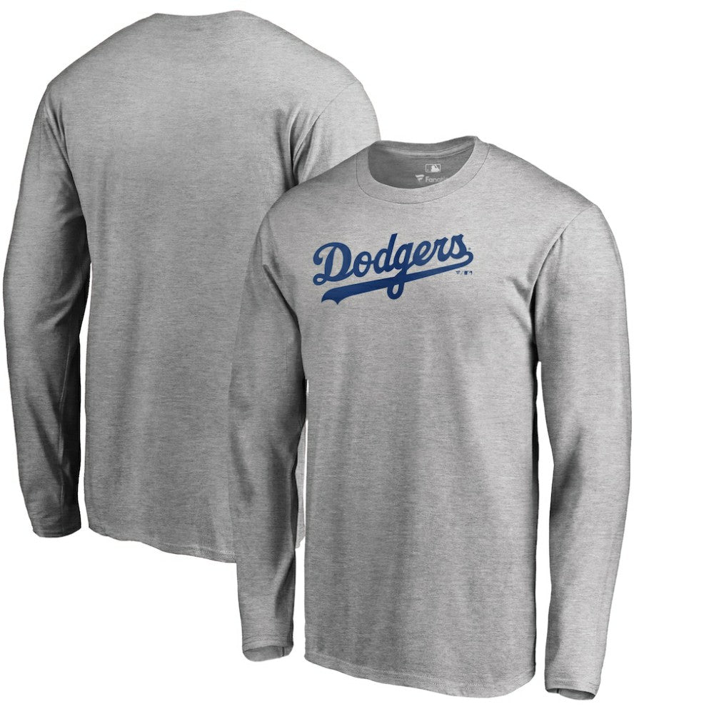 Los Angeles Dodgers Team Wordmark Long Sleeve T-Shirt Sale