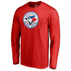Toronto Blue Jays Team Wordmark Long Sleeve T-Shirt Lifestyle