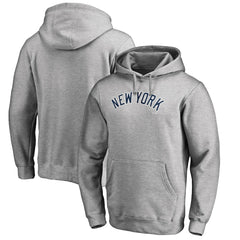 New York Yankees Official Wordmark Fitted Pullover Hoodie Sale