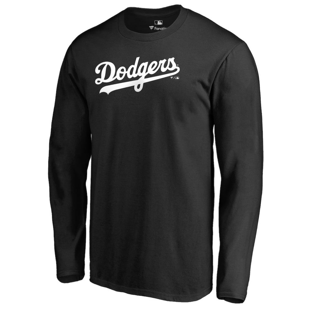Los Angeles Dodgers Team Wordmark Long Sleeve T-Shirt Sale