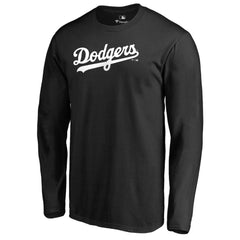 Los Angeles Dodgers Team Wordmark Long Sleeve T-Shirt Sale