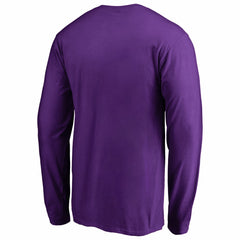 NBA - LeBron James Los Angeles Lakers Player State Long Sleeve T-Shirt - Purple