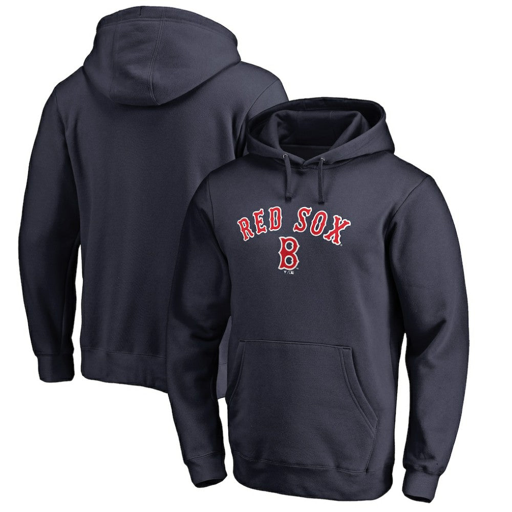 Boston Red Sox Vintage Cooperstown Collection Wahconah Fitted Pullover Hoodie Near Me