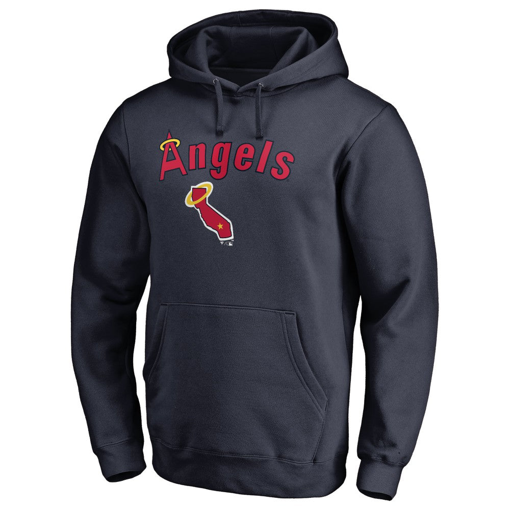 Los Angeles Angels Vintage Cooperstown Collection Wahconah Fitted Pullover Hoodie Near Me
