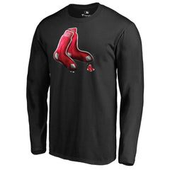 Boston Red Sox Midnight Mascot Long Sleeve T-Shirt On Sale