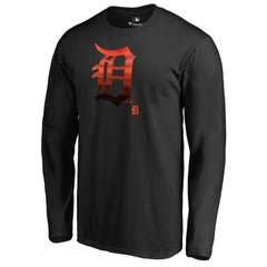 Detroit Tigers Midnight Mascot Long Sleeve T-Shirt Online